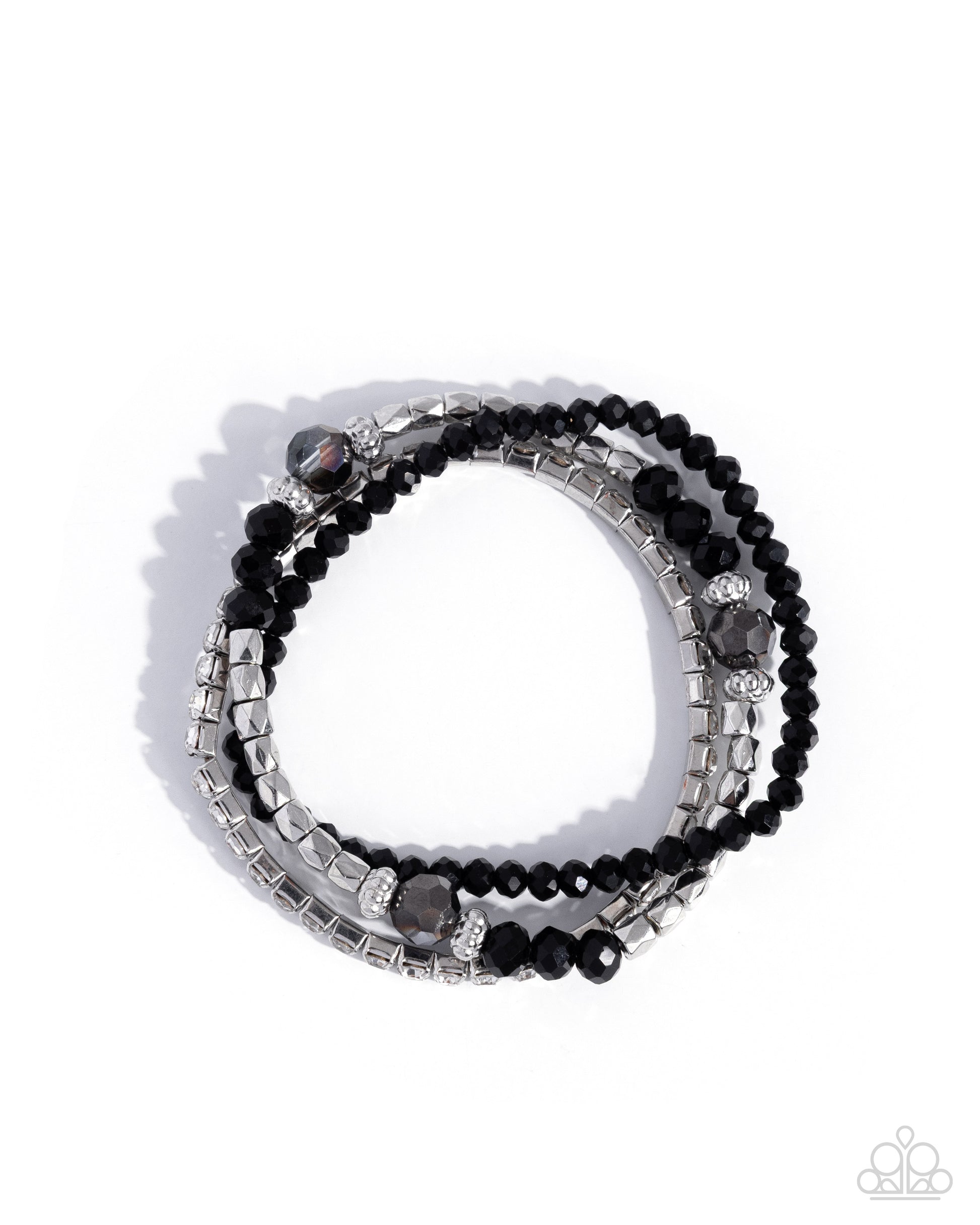 Equal Elegance - black - Paparazzi bracelet