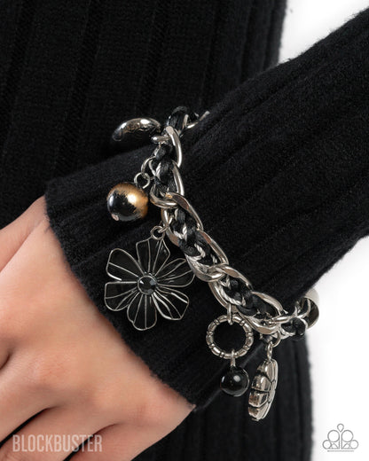 Equally Enchanted - black - Paparazzi bracelet