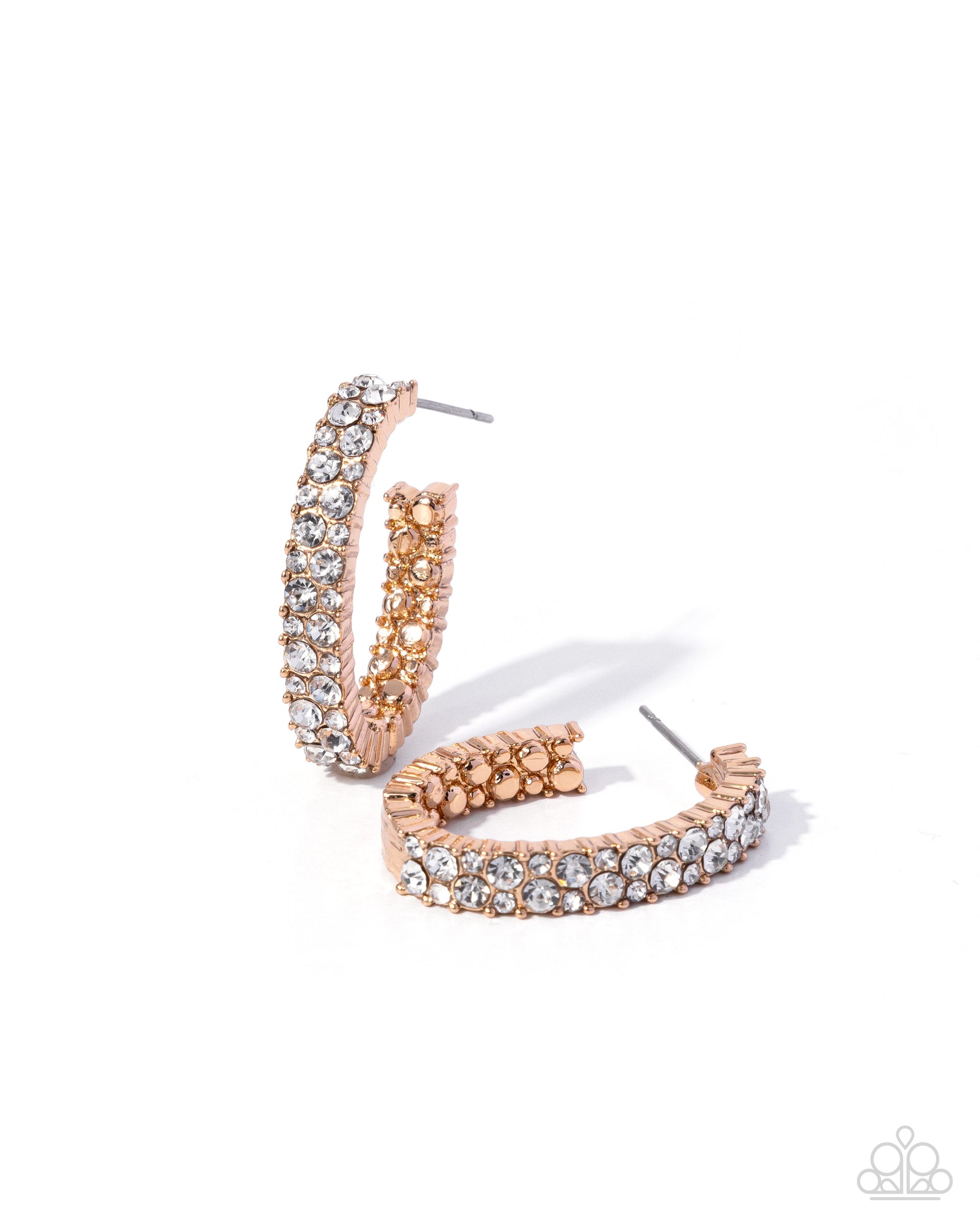 Established Elaboration - gold - Paparazzi earrings