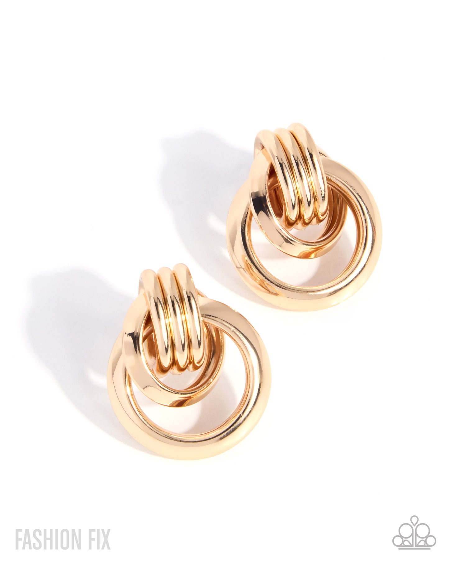 Established Enchantment - gold - Paparazzi earrings