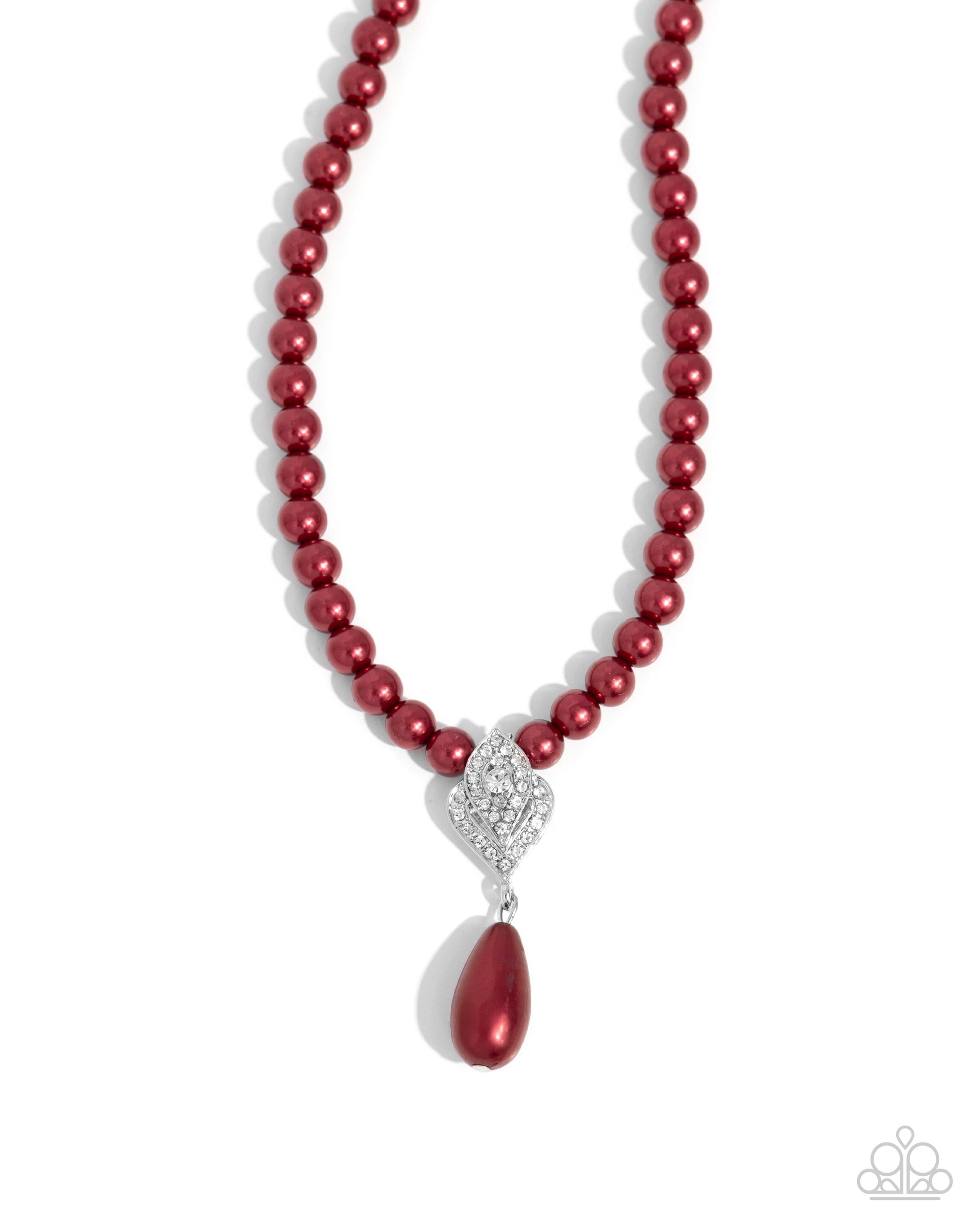 Eternal Elegance - red - Paparazzi necklace