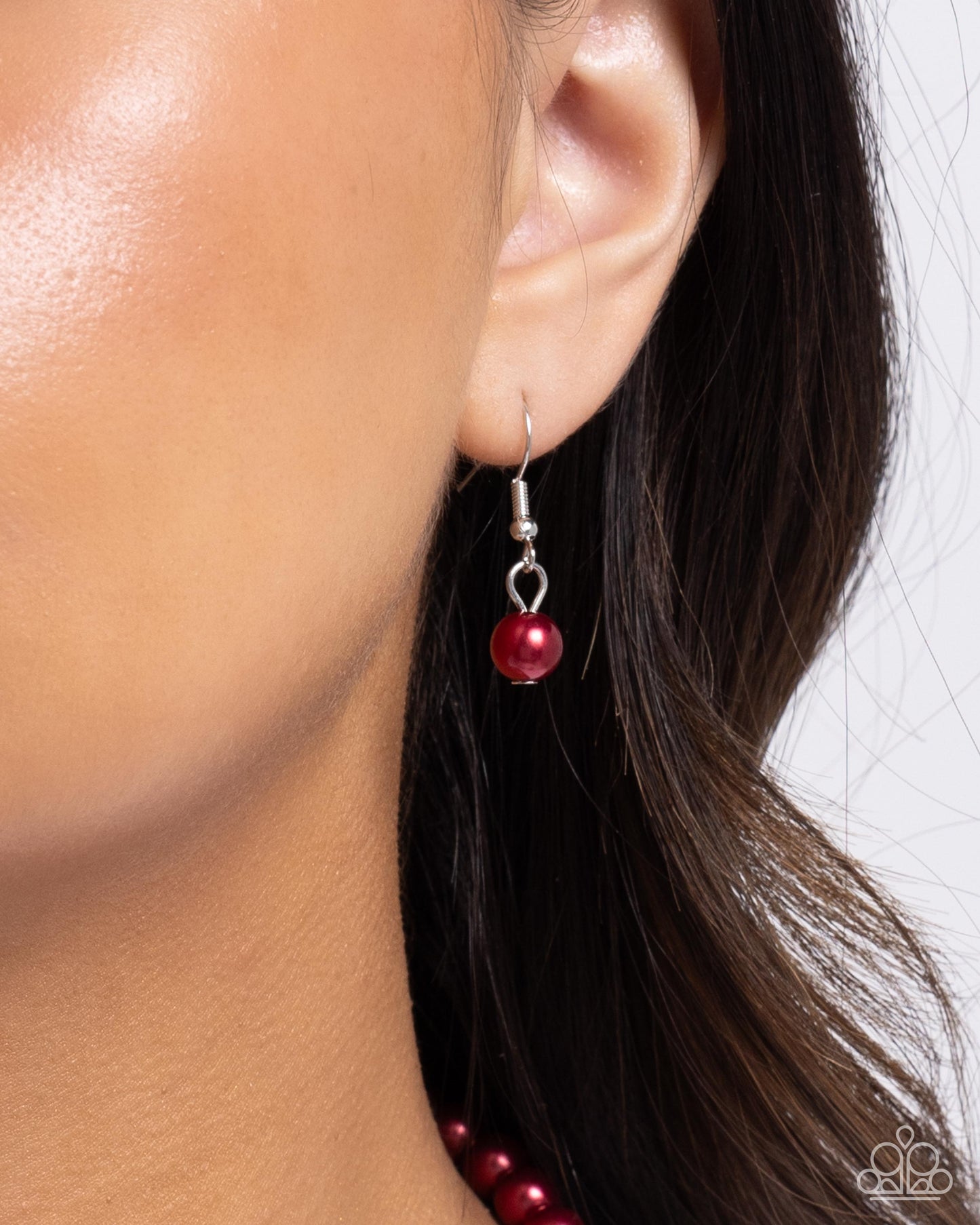 Eternal Elegance - red - Paparazzi necklace