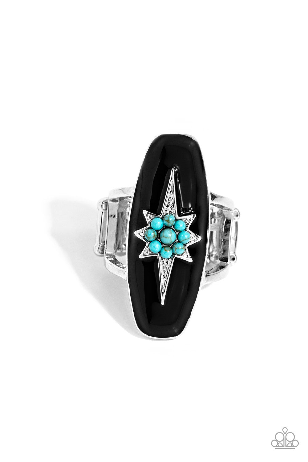 Ethereal Effort - black - Paparazzi ring