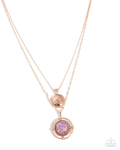 Ethereal Encore - purple - Paparazzi necklace