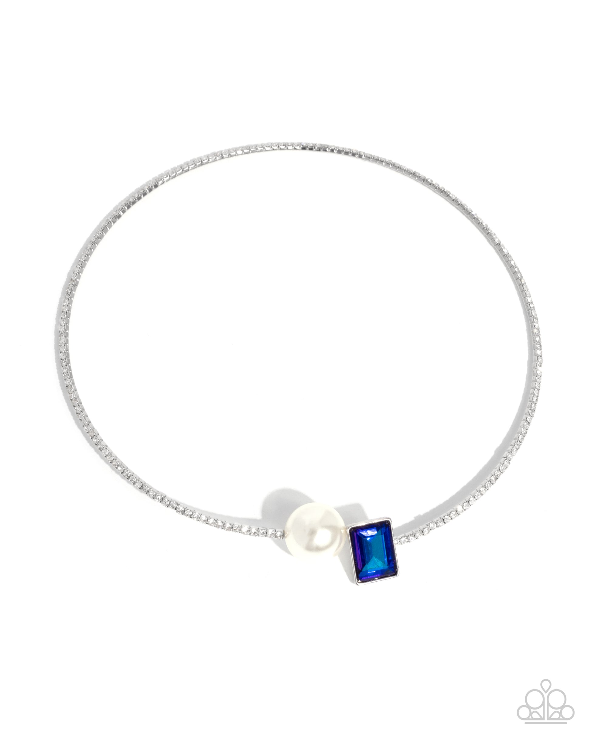 Euphoric Elegance - blue - Paparazzi necklace