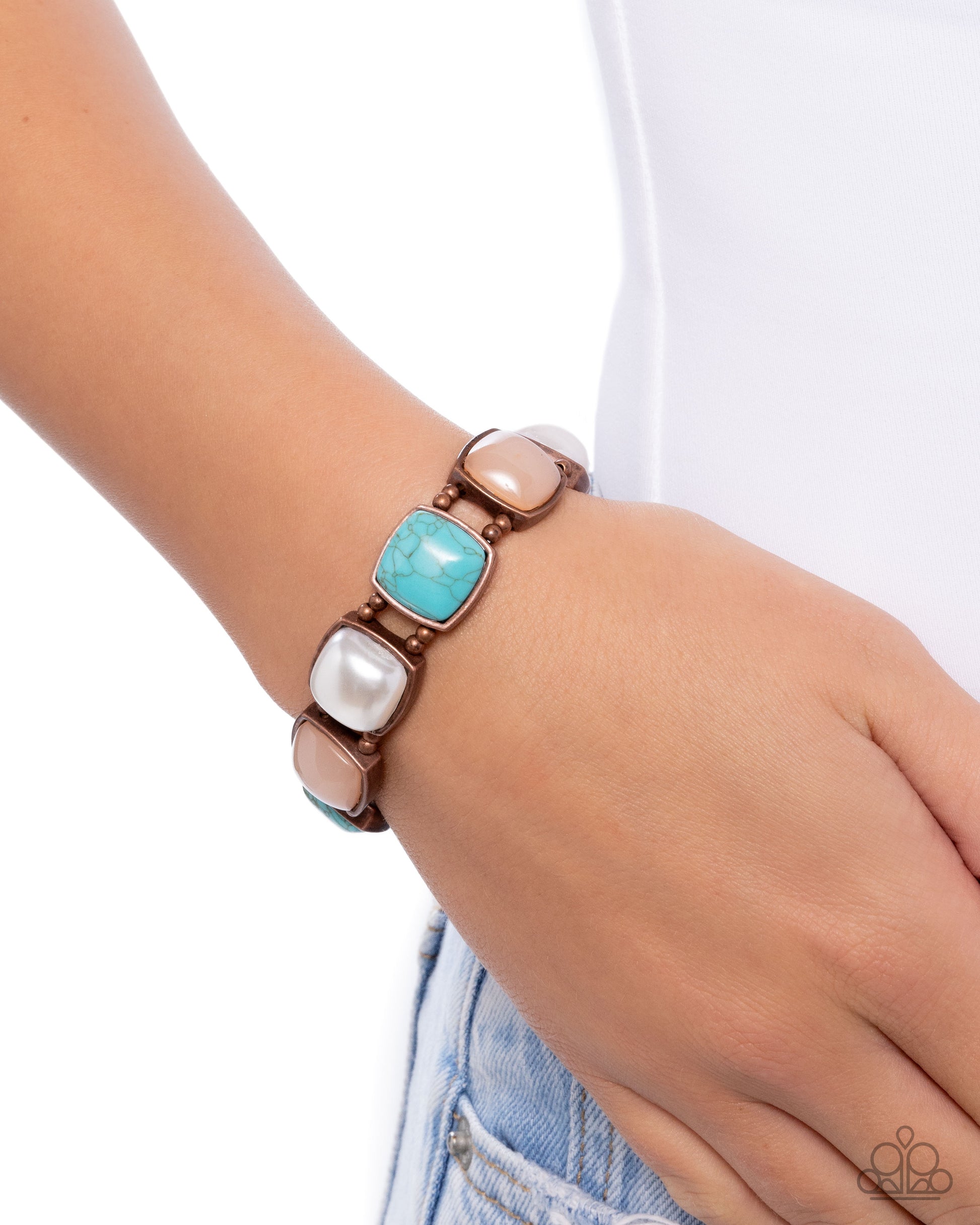 Everfree Elegance - copper - Paparazzi bracelet