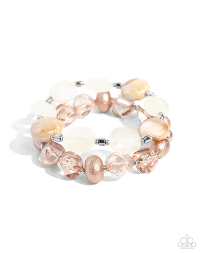 Everyday Essentials - brown - Paparazzi bracelet