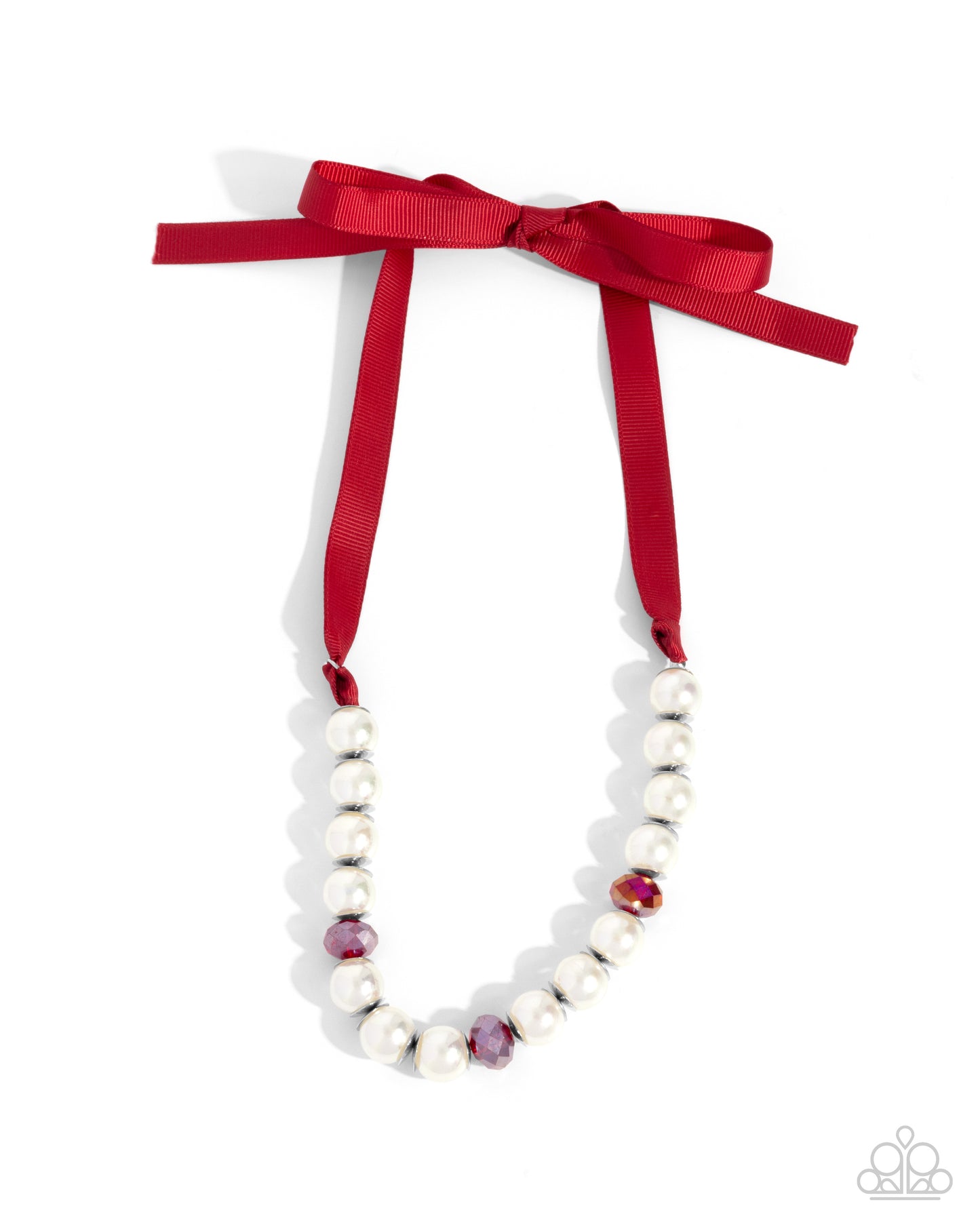 Exclusive Ease - red - Paparazzi necklace