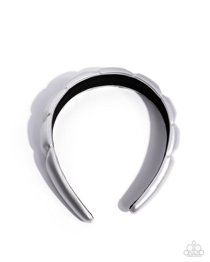 Exclusive Era - silver - Paparazzi headband