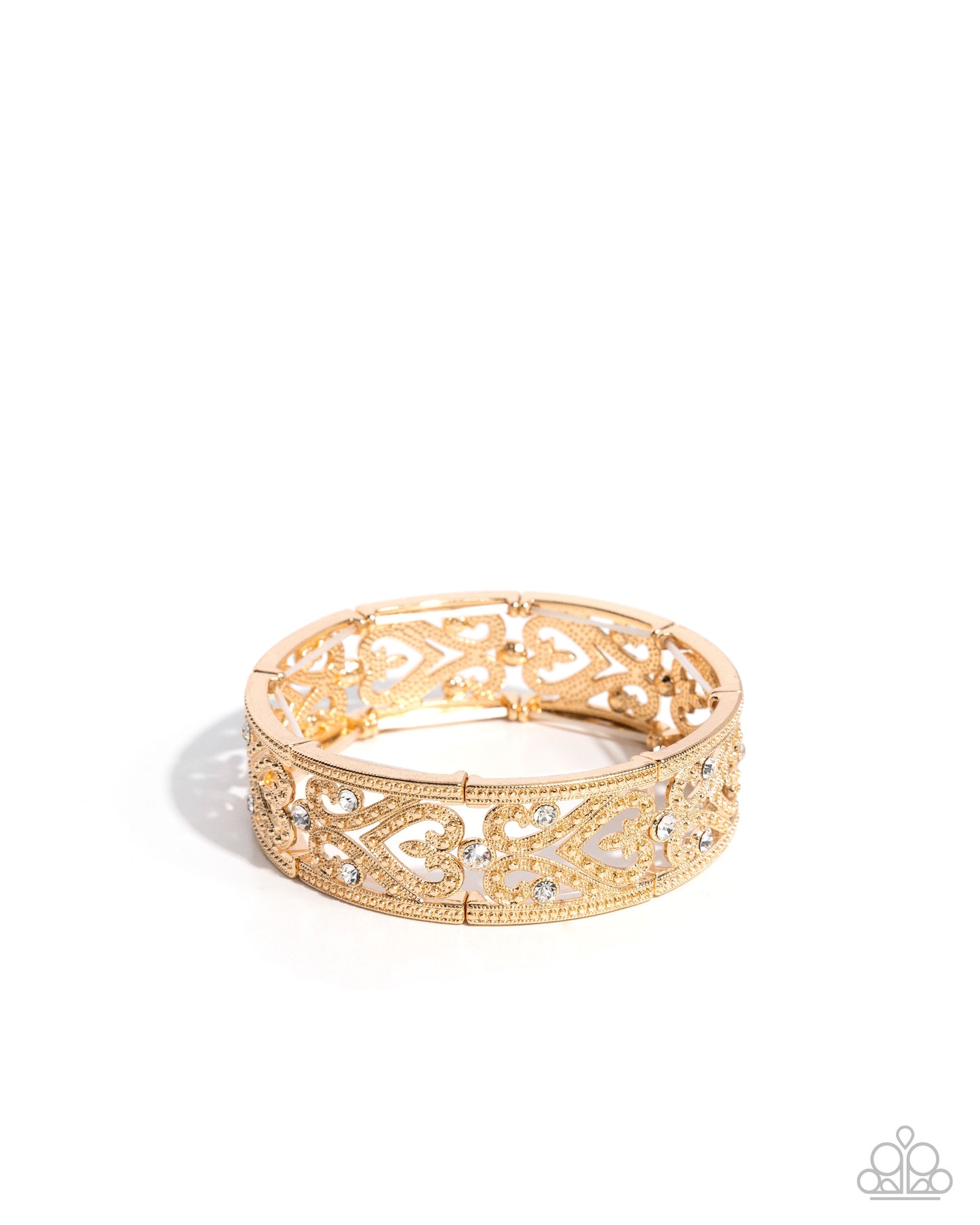 Exclusive Eternity - gold - Paparazzi bracelet