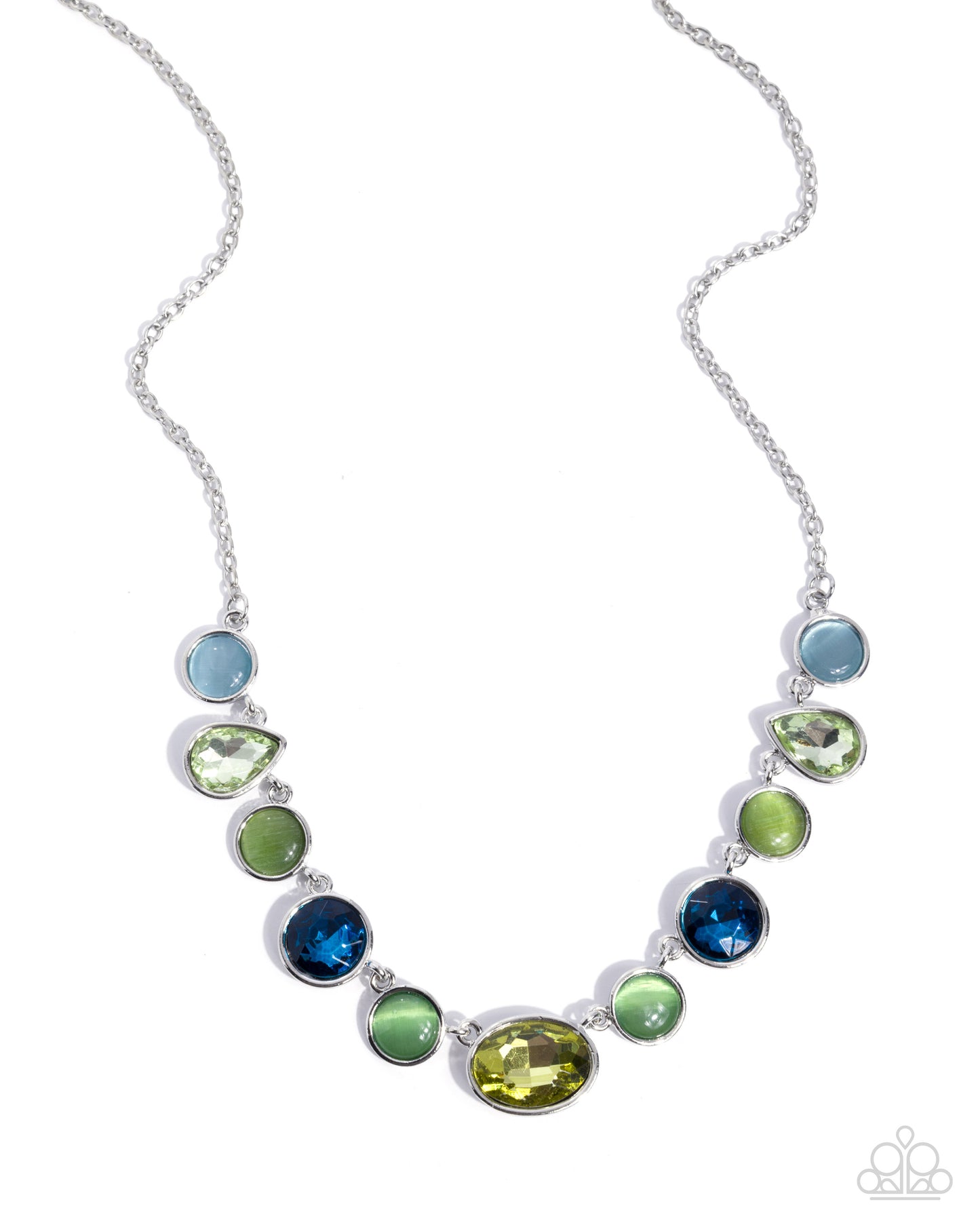 Executive Effort - green - Paparazzi necklace