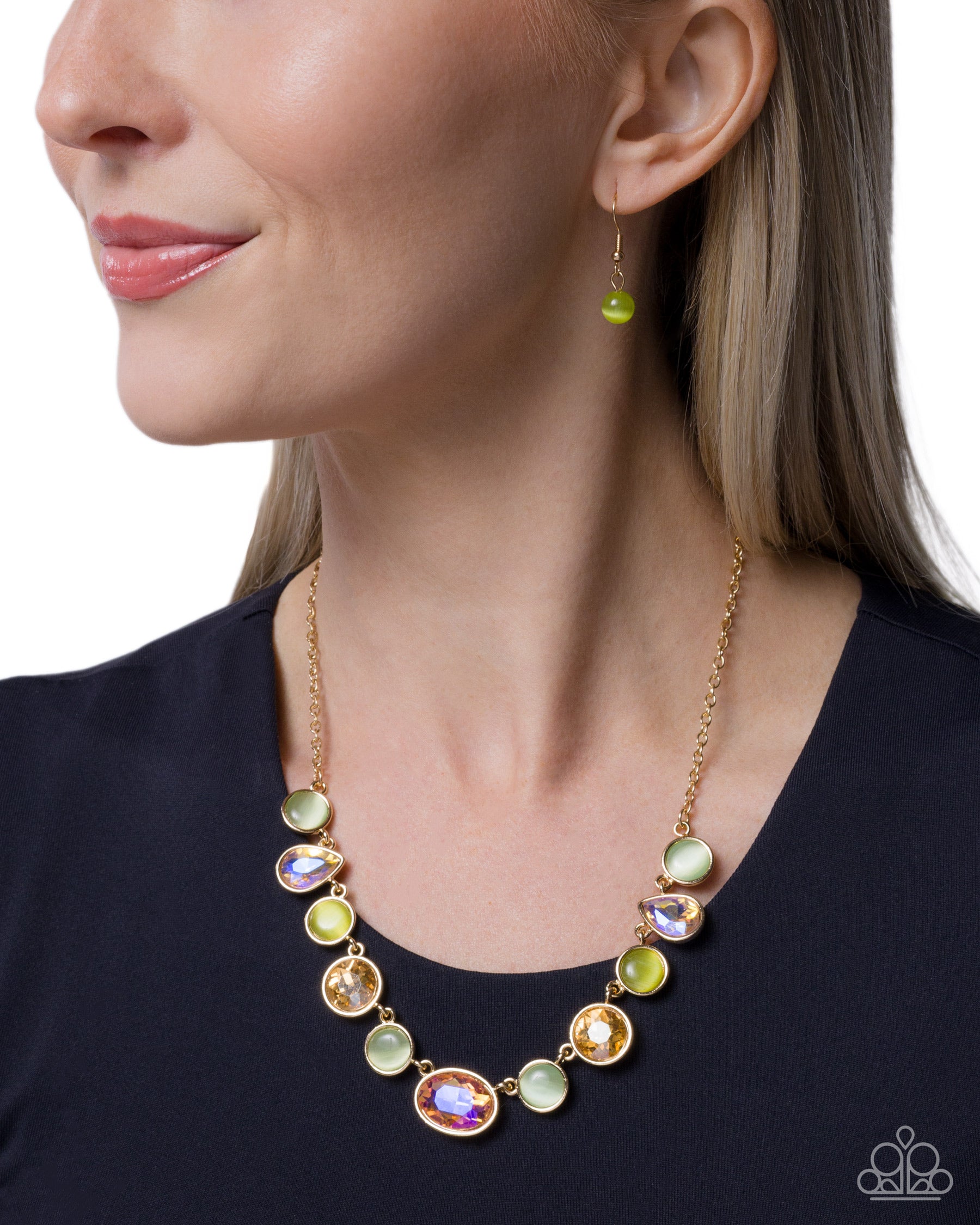 Executive Effort - multi - Paparazzi necklace