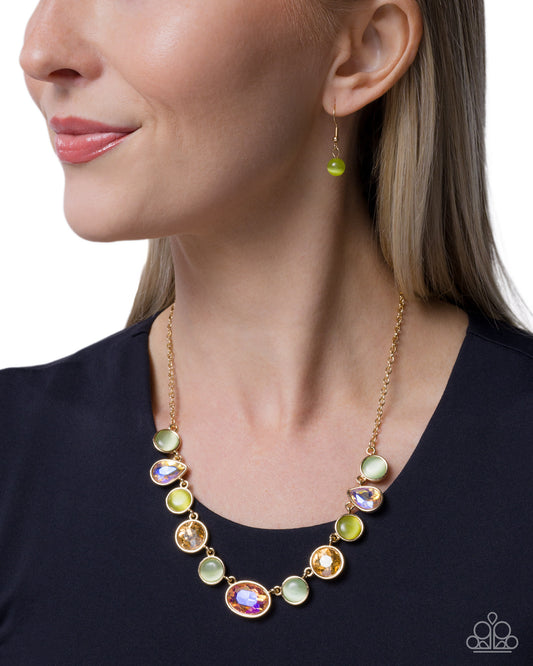 Executive Effort - multi - Paparazzi necklace