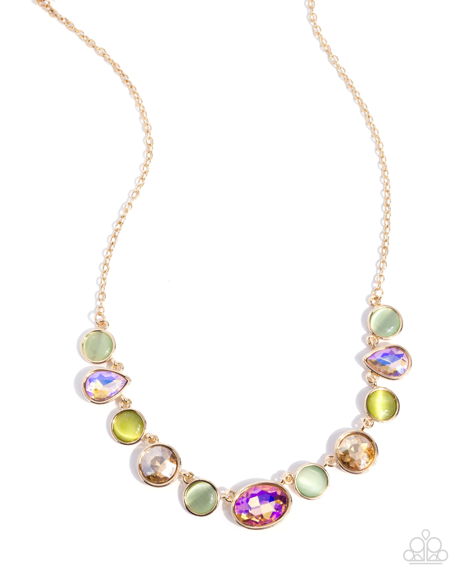 Executive Effort - multi - Paparazzi necklace