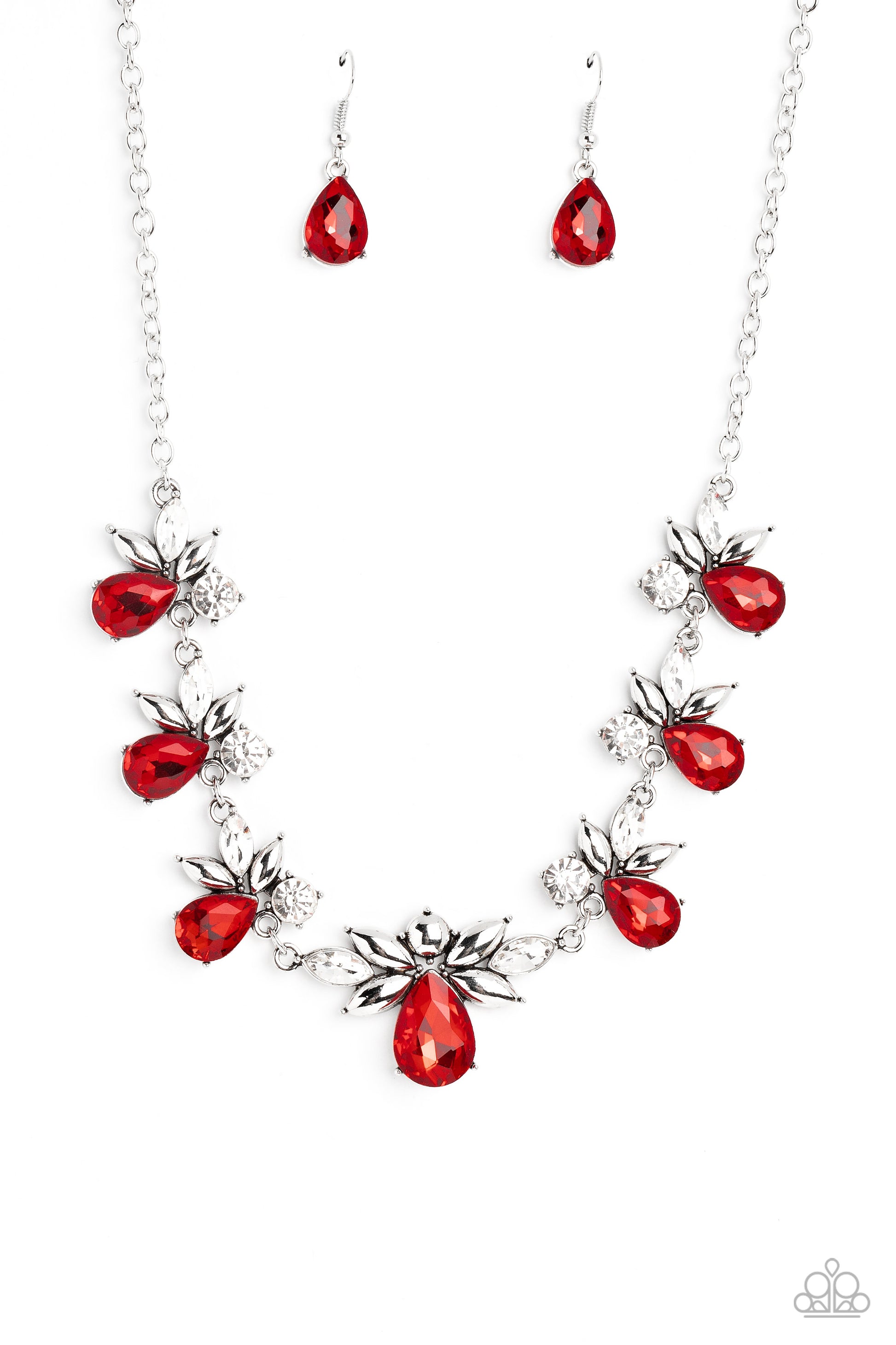 Explosive Effulgence - red - Paparazzi necklace