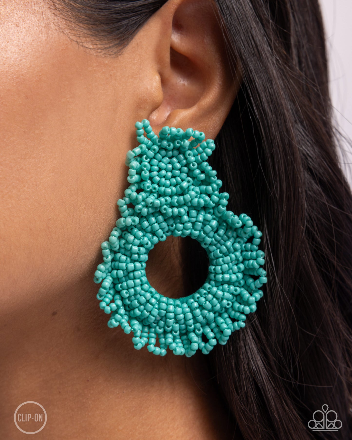 Explosive Energy - blue - Paparazzi CLIP ON earrings