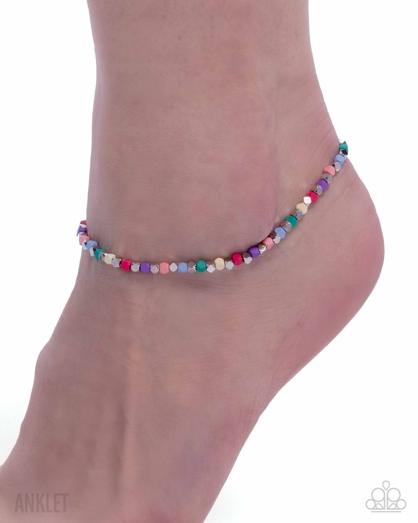 Exquisitely Eclectic - multi - Paparazzi anklet