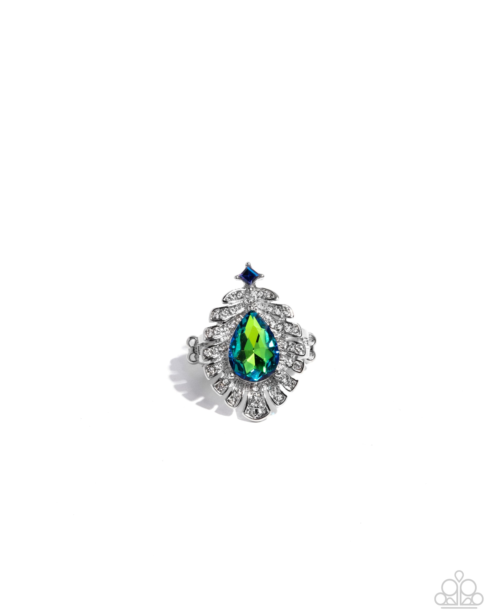 Extended Elite - multi - Paparazzi ring