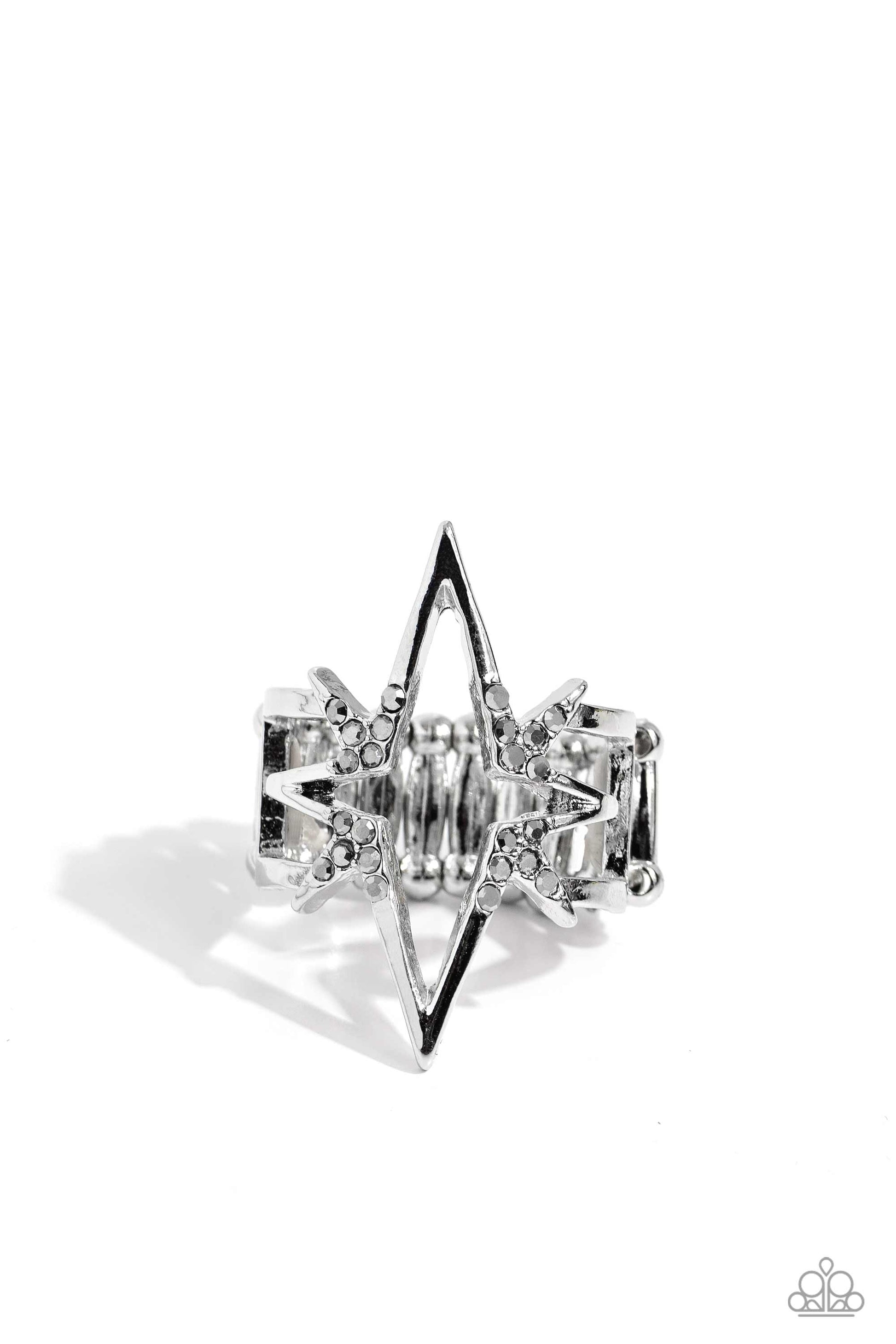 Extra Electrifying - silver - Paparazzi ring