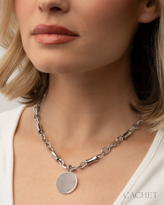 Extravertie - Cachet necklace - Cachet by Paparazzi