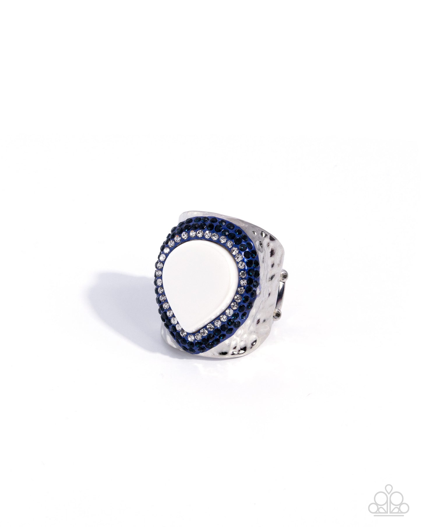 Extroverted Envy - blue - Paparazzi ring
