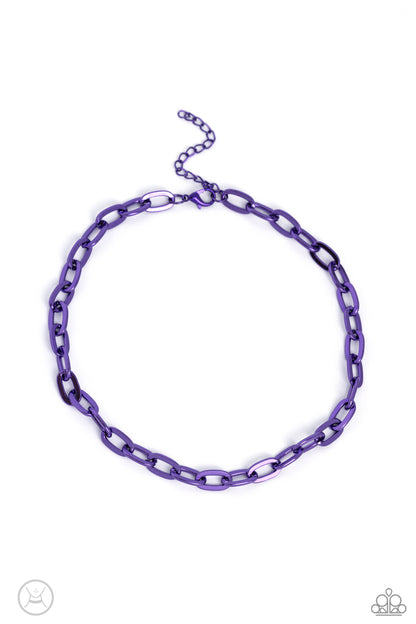 Exuberant Encore - purple - Paparazzi necklace