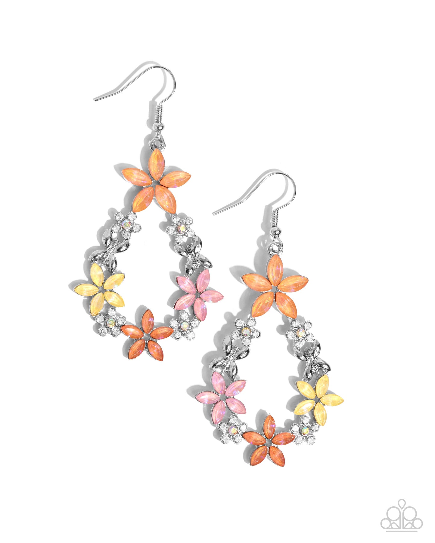 FAIRY Beautiful - orange - Paparazzi earrings