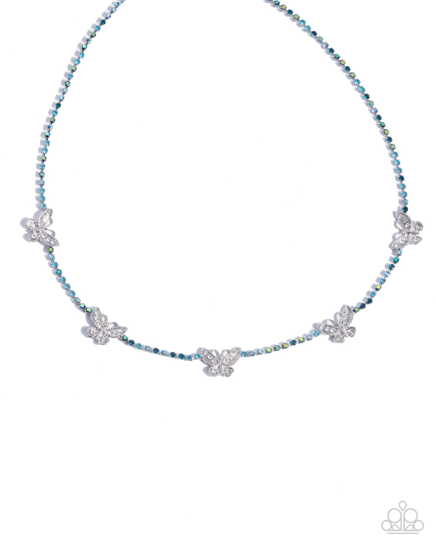 FANCIFUL of Life - blue - Paparazzi necklace
