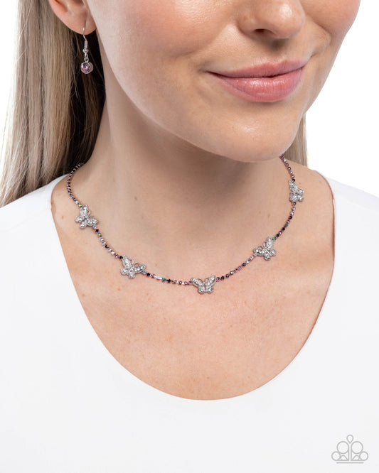 FANCIFUL of Life - purple - Paparazzi necklace