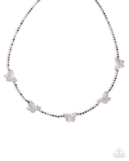 FANCIFUL of Life - purple - Paparazzi necklace