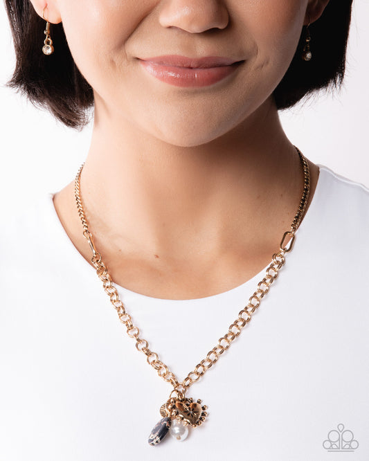 Fabulous Fan - black - Paparazzi necklace