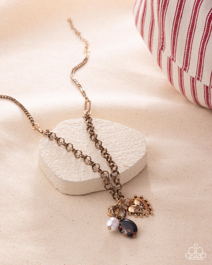 Fabulous Fan - black - Paparazzi necklace