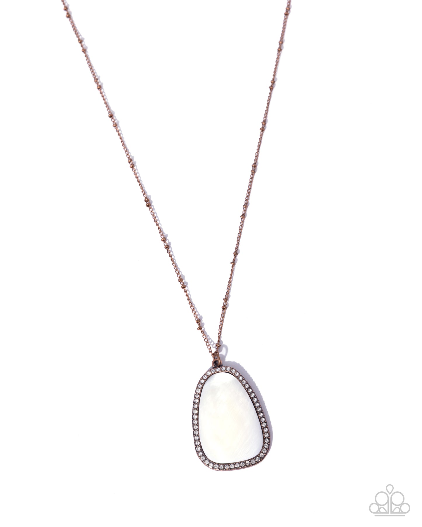 Fair Fringe - copper - Paparazzi necklace