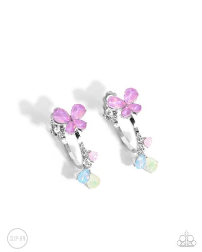 Fairy Fantasy - multi - Paparazzi CLIP ON earrings