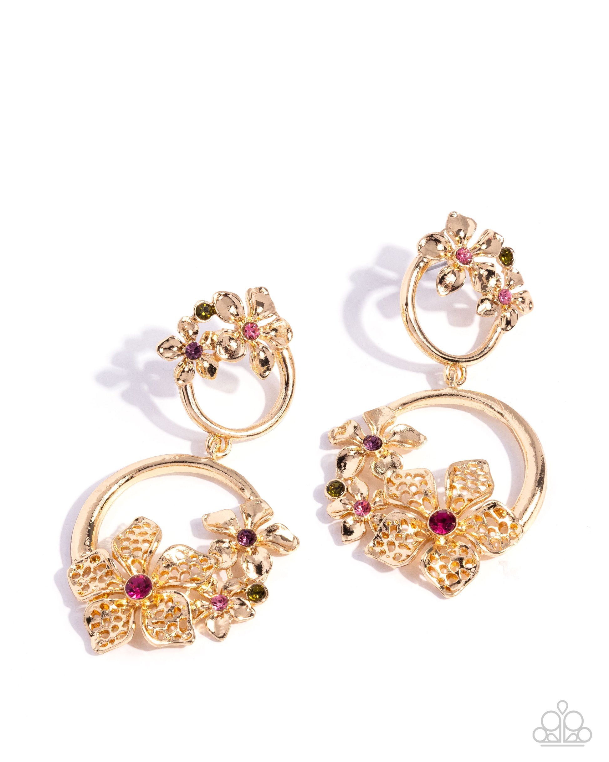 Fairy Freedom - multi - Paparazzi earrings