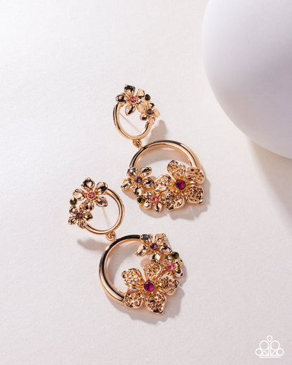 Fairy Freedom - multi - Paparazzi earrings