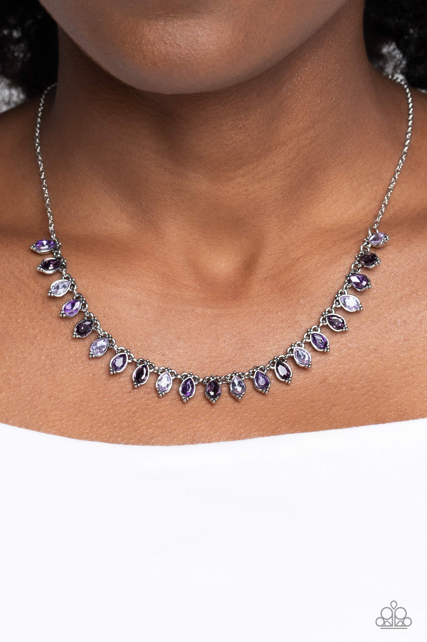 Fairy Light Fashion - purple - Paparazzi necklace