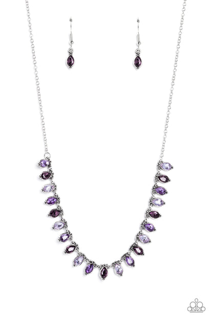 Fairy Light Fashion - purple - Paparazzi necklace