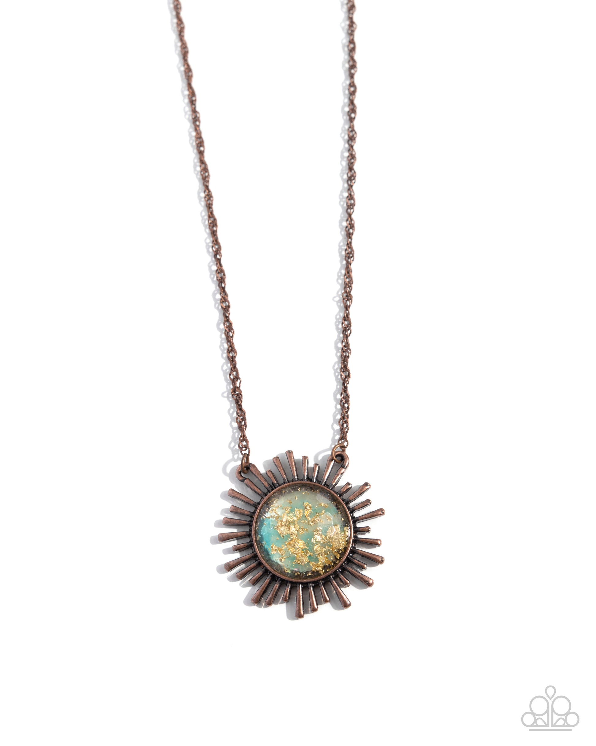 Fairytale Sunburst - copper - Paparazzi complete set