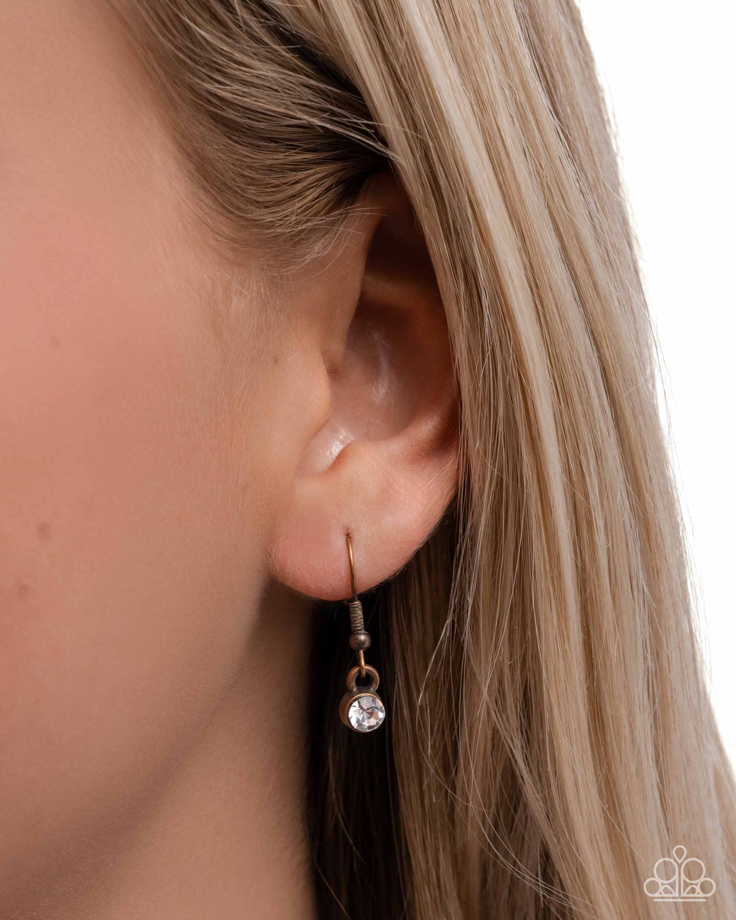 Family Crest - copper - Paparazzi necklace