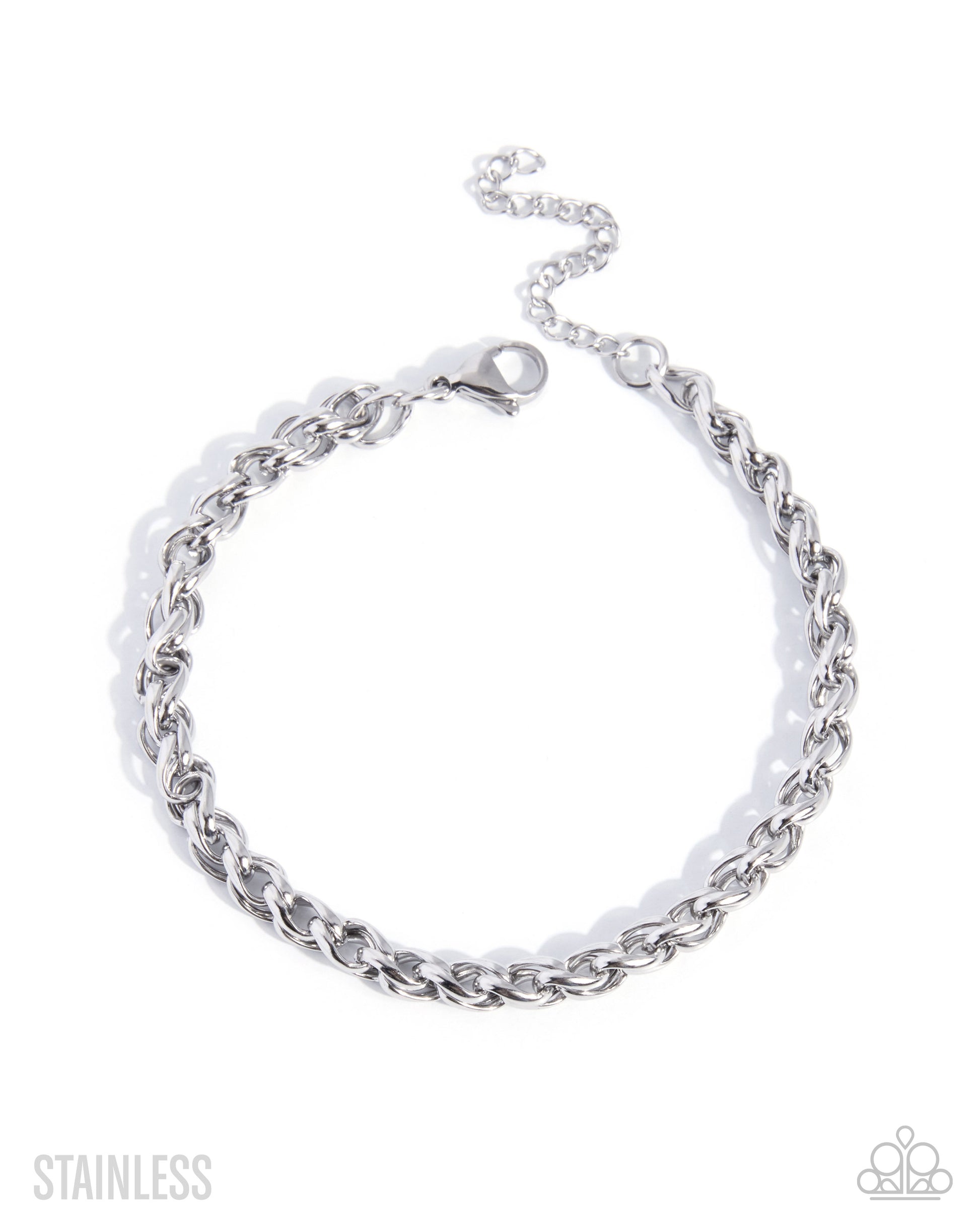 Fashionable Fanatic - silver - Paparazzi MENS bracelet