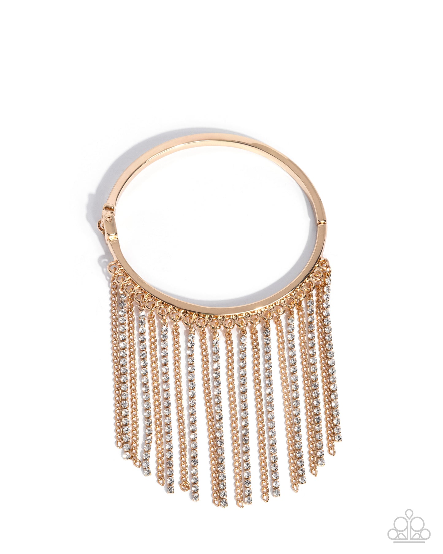 Fatal Fringe - gold - Paparazzi bracelet