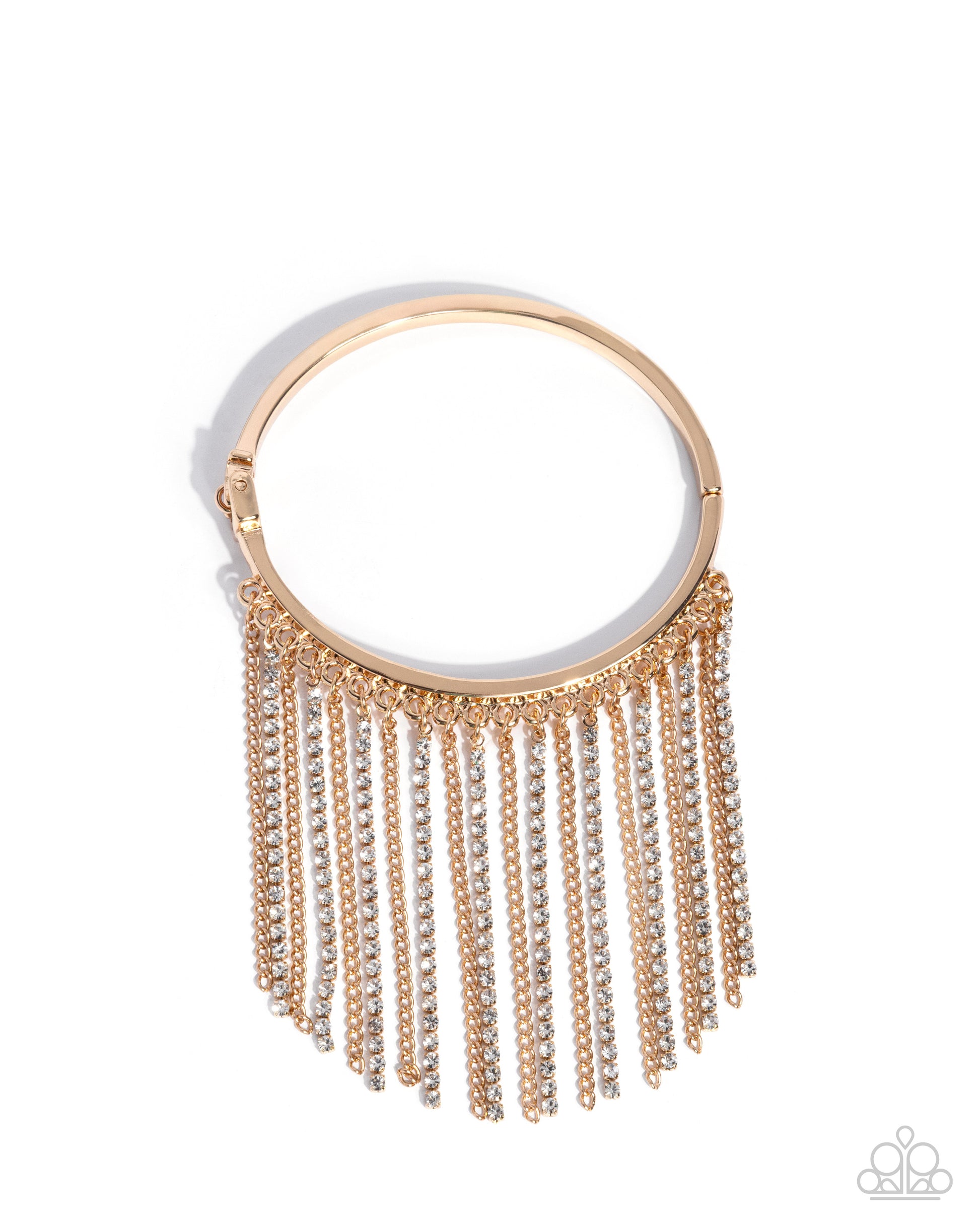 Fatal Fringe - gold - Paparazzi bracelet