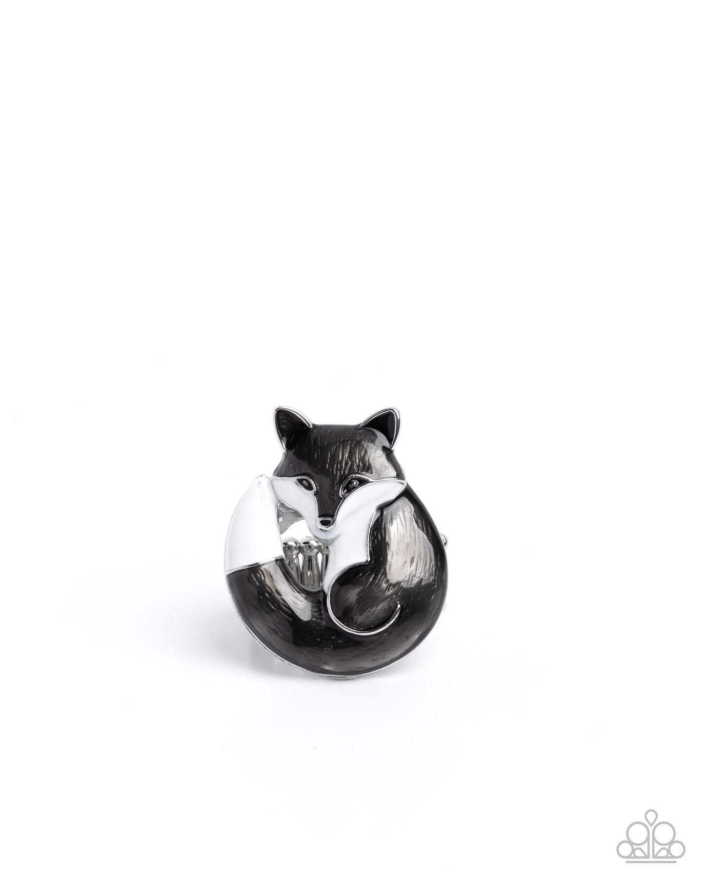 Fateful Fox - silver - Paparazzi ring