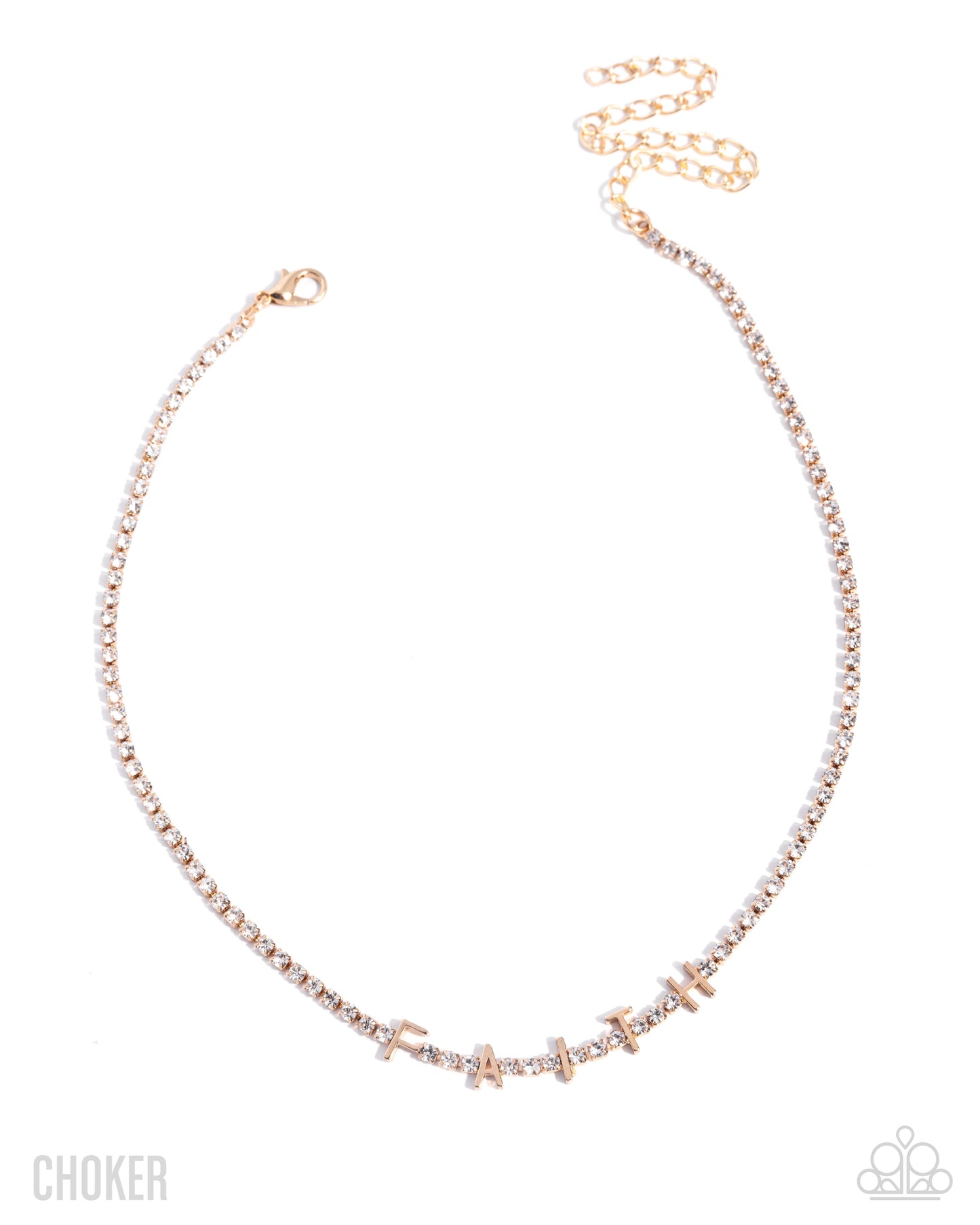 Favorable Faith - gold - Paparazzi necklace