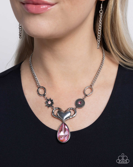 Favorite Fashion - pink - Paparazzi necklace