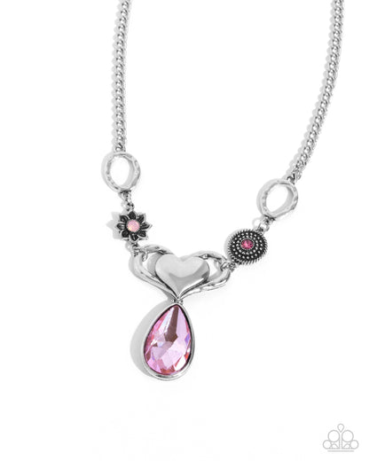 Favorite Fashion - pink - Paparazzi necklace