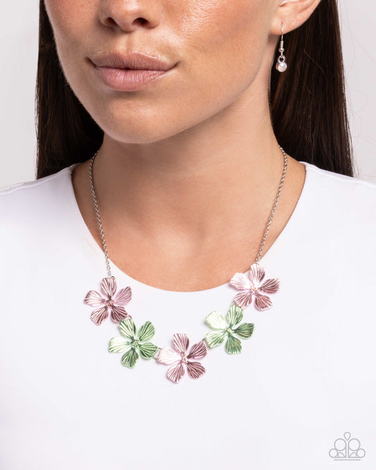 Featured Finesse - pink - Paparazzi necklace