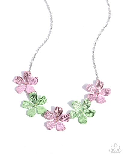 Featured Finesse - pink - Paparazzi necklace