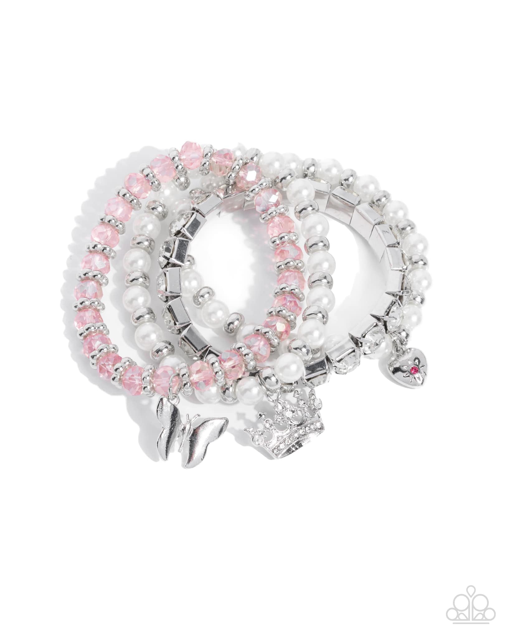 Feminine Charm - pink - Paparazzi bracelet